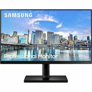 Monitor LED Samsung LF24T450FQRXEN 23.8 inch 5 ms Negru FreeSync 75 Hz imagine