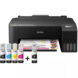 Imprimanta inkjet color CISS Epson L1210, format A4, usb imagine
