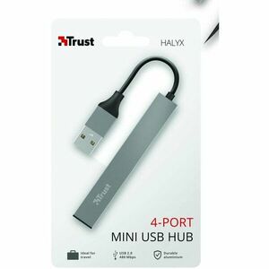 Halyx Aluminium 4 Mini USB Hub imagine