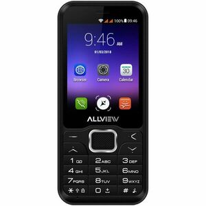 Telefon mobil Allview H4 Join, Dual SIM, Black imagine