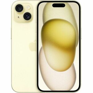 Telefon mobil Apple iPhone 15, 128GB, 5G, Yellow imagine