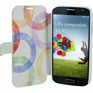 Husa Flap TnB Case Ring Samsung Galaxy S4 i9500 Alba imagine