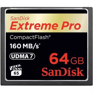 Card de memorie SanDisk Compact Flash Extreme 64GB Class 10 imagine