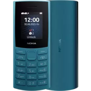 Telefon Mobil Nokia 105 4G (2023) Dual SIM Ocean Blue imagine