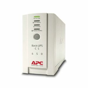 UPS cu 4 prize IEC C13 Back-UPS CS APC BK650EI, 650VA/400W imagine