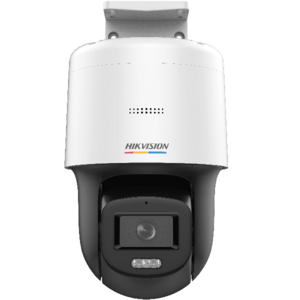 Camera supraveghere IP Speed Dome PTZ Hikvision ColorVu DS-2DE2C400SCG-EF1, 4 MP, 2.8 mm, lumina alba 30 m, slot card, microfon si difuzor, PoE imagine