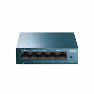 Switch cu 5 porturi TP-Link LS105G, 2000 MAC, 10 Gbps imagine