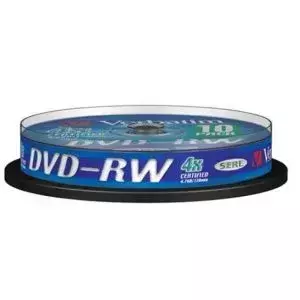 DVD-RW 4X 4.7GB SERL MATT SPINDLE 10 imagine