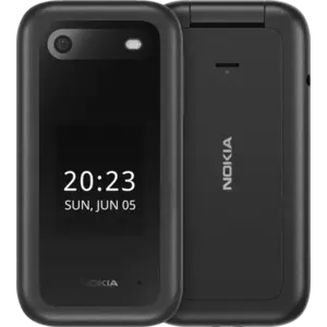 Telefon Mobil Nokia 2660 Flip 4G Dual Sim Black imagine