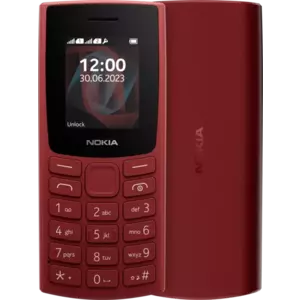 Telefon Mobil Nokia 105 (2023) Dual SIM Red imagine