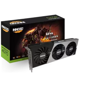 Placa video INNO3D GeForce RTX 4070 X3 OC, 12GB GDDR6X, 192-bit imagine