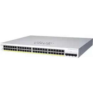 Switch Cisco CBS220-48P-4G cu management cu PoE 48x1000Mbps + 4xSFP imagine