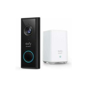 Kit Interfonvideo eufy + HomeBase, Wireless, 2K HD, autonomie 6 luni, Google Voice Assistant imagine