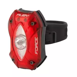 Stop spate Force Red 1 led Cree 60 LM USB imagine
