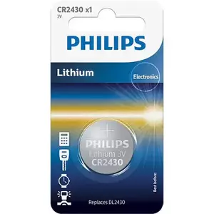 Baterie Philips Lithium CR2430, 3V, 1 buc imagine