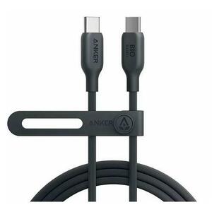 Cablu de date Anker Bio 543 A80E2G11, USB-C la USB-C, 1.8m (Negru) imagine