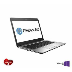 Laptop Refurbished HP EliteBook 840 G3 Intel Core i5-6300U 2.40GHz up to 3.00GHz 8GB DDR4 256GB SSD 14inch FHD Windows 10 Professional imagine