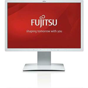 Monitor Refurbished LED Fujitsu Siemens 24inch B24W-7, 1920 x 1200, DisplayPort, DVI, VGA, Boxe, 5 ms (Gri) imagine