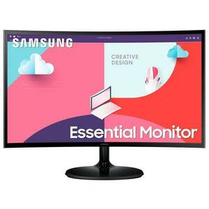 Monitor VA LED Samsung 27inch S27C360EAUX, Full HD (1920 x 1080), VGA, HDMI, AMD FreeSync, Ecran curbat (Negru) imagine