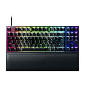 Tastatura Gaming Razer Huntsman V2 Tenkeyless, Clicky Purple Switch, RGB, USB (Negru) imagine