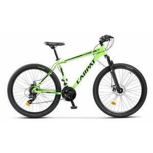 Bicicleta MTB-HT CARPAT Spartan C2759C, Roti 27.5inch, cadru aluminiu, frane mecanice disc, 21 viteze (Verde) imagine