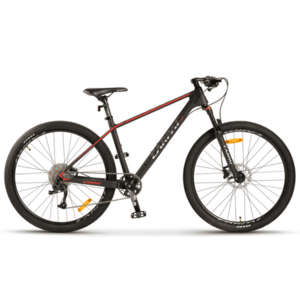 Bicicleta Mountain Bike CARPAT PRO CARBON C275C, Roti 27.5inch, Schimbator spate A7 L-TW00 10 viteze, Frane Hidraulice Disc, Cadru Carbon (Negru/Rosu) imagine