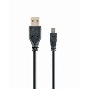 Cablu date USB la mini USB, 1.8m, CCP-USB2-AMCM-6, max 3A, 36W (Negru) imagine