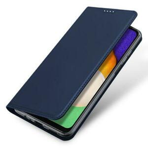 Husa Book Cover Dux Ducis Skin Pro pentru Samsung Galaxy A14 A145 / A14 5G A146 (Albastru) imagine