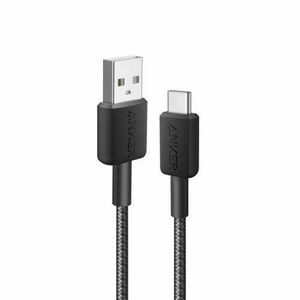 Cablu Anker 322 USB-C la USB-A 0.9 metri, Negru imagine