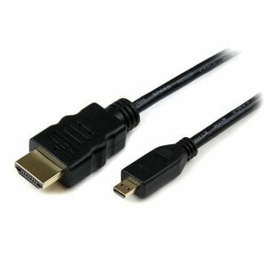 Cablu StarTech HDADMM1M, Micro HDMI, HDM, Ultra HD, 1m (Negru) imagine