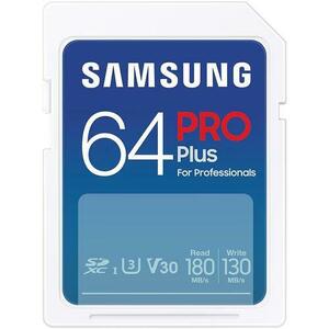 Card de memorie Samsung SD, PRO Plus, 64GB imagine