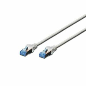 Cablu de corectie, Digitus, CAT5e, SF-UTP, 0.5 m, Alb DK-1532-005/BL imagine