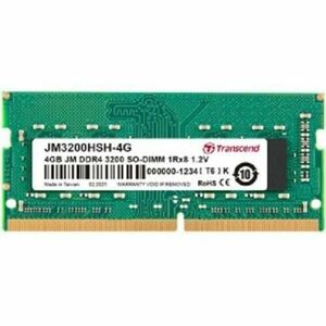 Memorie SO-DIMM Transcend 4GB, DDR4-3200MHz, CL22 imagine