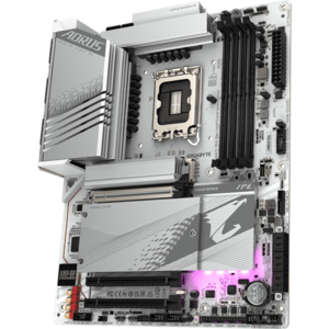 Placa de baza GIGABYTE Z790 AORUS ELITE AX ICE DDR5, Intel Z790, LGA 1700, ATX imagine