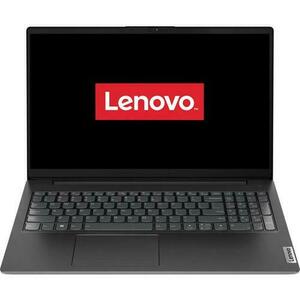 Laptop Lenovo V15 G3 IAP (Procesor Intel® Core™ i3-1215U (10M Cache, up to 4.40 GHz, with IPU) 15.6inch FHD, 8GB, 512GB SSD, Intel UHD Graphics, Negru) imagine