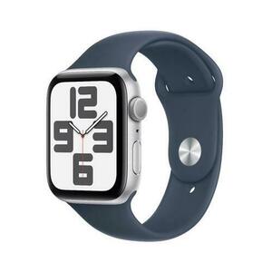 Smartwatch Apple Watch SE (2023) GPS, Retina LTPO OLED Capacitive touchscreen 1.57inch, Bluetooth, Wi-Fi, Bratara Silicon S/M, Carcasa Aluminiu 40mm, Rezistent la apa (Albastru) imagine