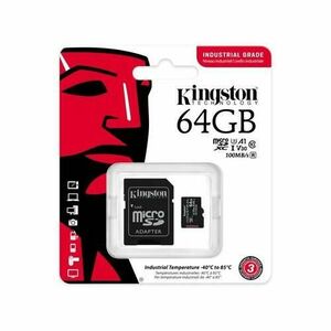 Set card de memorie, Kingston, 64GB, SD micro, Negru imagine