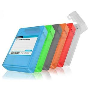 Set cutie de protectie pentru HDD, Raidsonic, Multicolor imagine