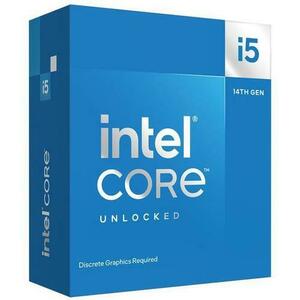 Procesor Intel® Core™ i5-14600KF, 2.6GHz la 5.3GHz turbo, 24MB, Socket LGA1700 (Box) imagine