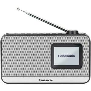 Radio portabil Panasonic RF-D15EG-K, FM, DAB+, Bluetooth, functie ceas, alarma si timer (Negru/Argintiu) imagine