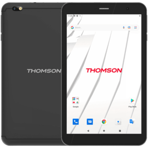 Tableta THOMSON TEO8 LTE, Procesor Unisoc SC9832E Quad Qore, Ecran HD 8inch, 2GB RAM, 32GB Flash, 2MP+5MP, Bluetooth, Wi-Fi, 4G, Android (Negru) imagine