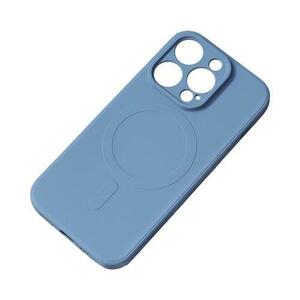 Carcasa Silicone Case MagSafe compatibila cu iPhone 15 Pro, Albastru imagine