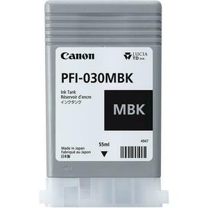 Cartus cerneala Canon PFI-030MBK, Matte Black, capacitate 55ml, pentru Canon imagePROGRAF TA-20, imagePROGRAF TA-30 imagine