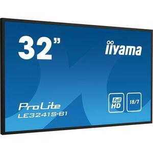 Monitor LED iiyama ProLite 32inch LE3241S-B1, Full HD (1920 x 1080), VGA, HDMI (Negru) imagine