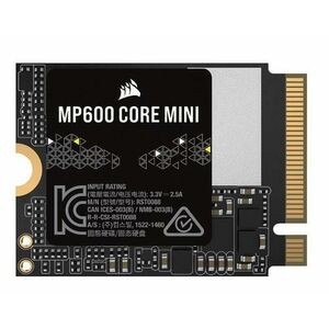 SSD Corsair MP600 CORE MINI, 2TB, M.2, NVMe PCIe 4.0 x4, 3D QLC imagine