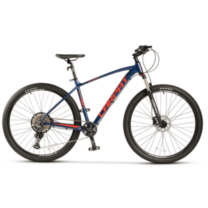 Bicicleta Mountain Bike CARPAT PRO C29212H LIMITED EDITION, Roti 29inch, Echipare Shimano Deore 12 viteze, Frane Hidraulice Disc, Cadru Aluminiu (Albastru/Rosu) imagine