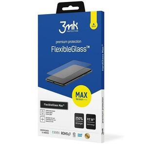 Folie de protectie Ecran 3MK FlexibleGlass Max pentru Samsung Galaxy A52s 5G A528 / A52 5G A526 / A52 A525, Sticla Flexibila, Full Glue, Neagra imagine