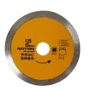 Disc Diamantat 125x1.2x10x22.23 Continuu Rotor imagine