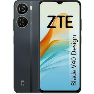 Telefon Mobil ZTE Blade V40 Design, Procesor Unisoc Tiger T616, Ecran IPS LCD 6.6inch, 4GB RAM, 128GB Flash, Camera Tripla 50+2+2MP, Wi-Fi, 4G, Dual Sim, Android (Negru) imagine