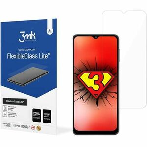 Folie de protectie Ecran 3MK FlexibleGlass Lite pentru Samsung Galaxy A23 5G A236, Sticla Flexibila, Full Glue imagine